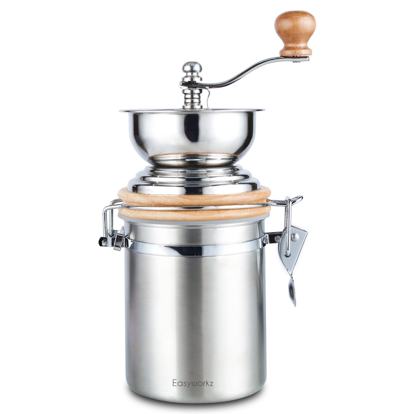 Burr Hand Grinder - Ручная кофемолка Easyworkz — регулируемые настройки,