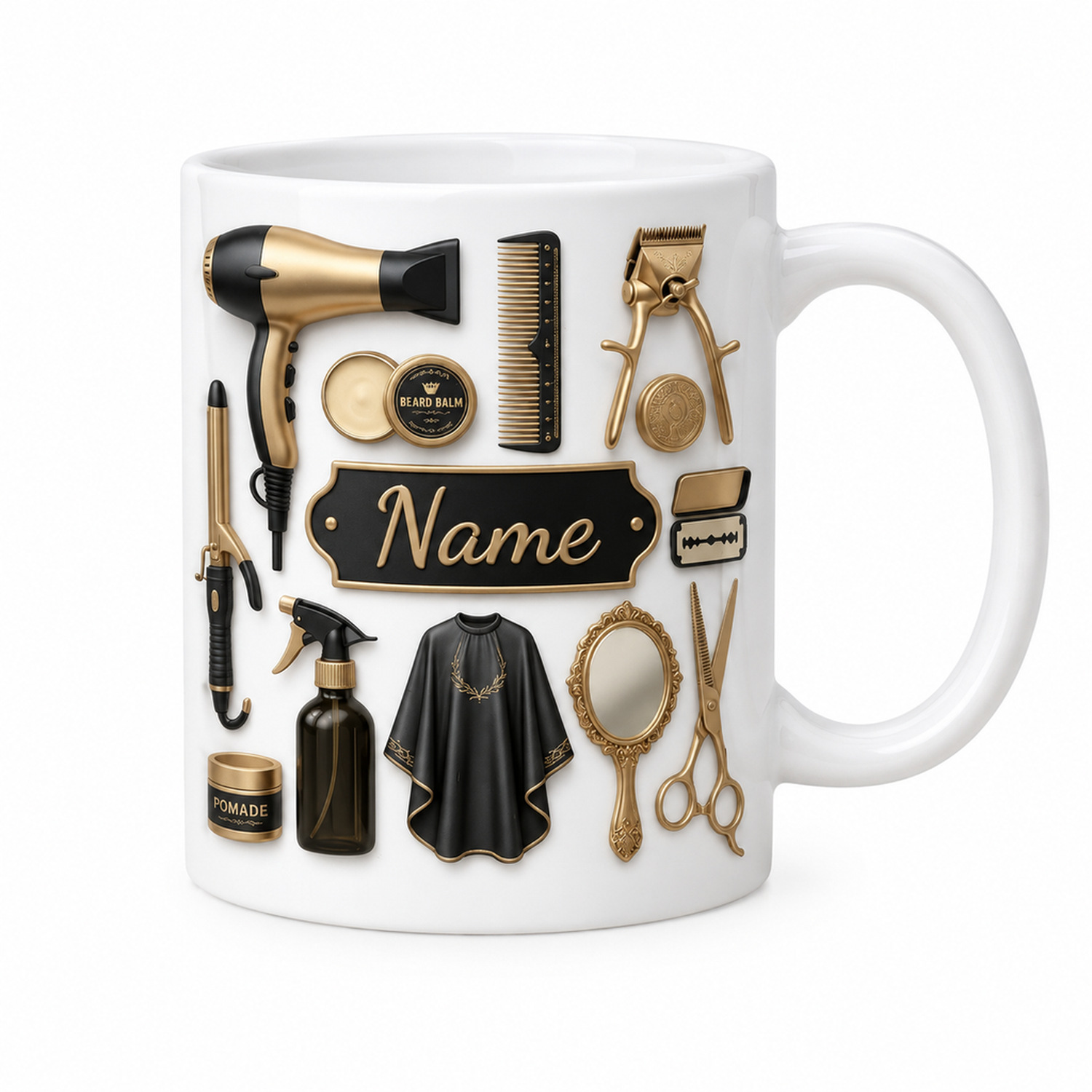 Coffee Tea Name - Персонализированная керамическая кружка для кофе, 325