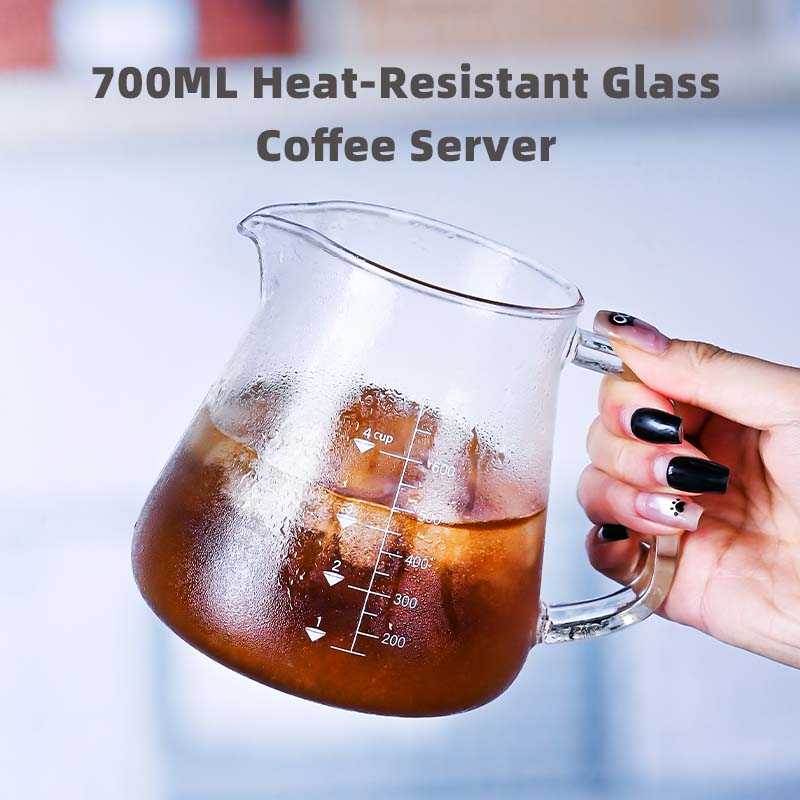 Coffee Tea And Sugar Set - Новый стеклянный кофейник из боросиликатного стекла