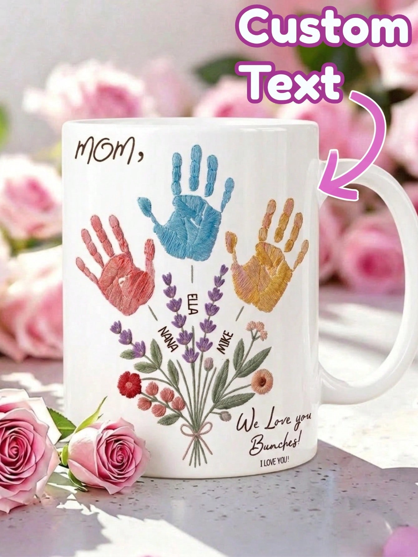 Coffee Tea Name - Набор из 1 кружки с индивидуальным
