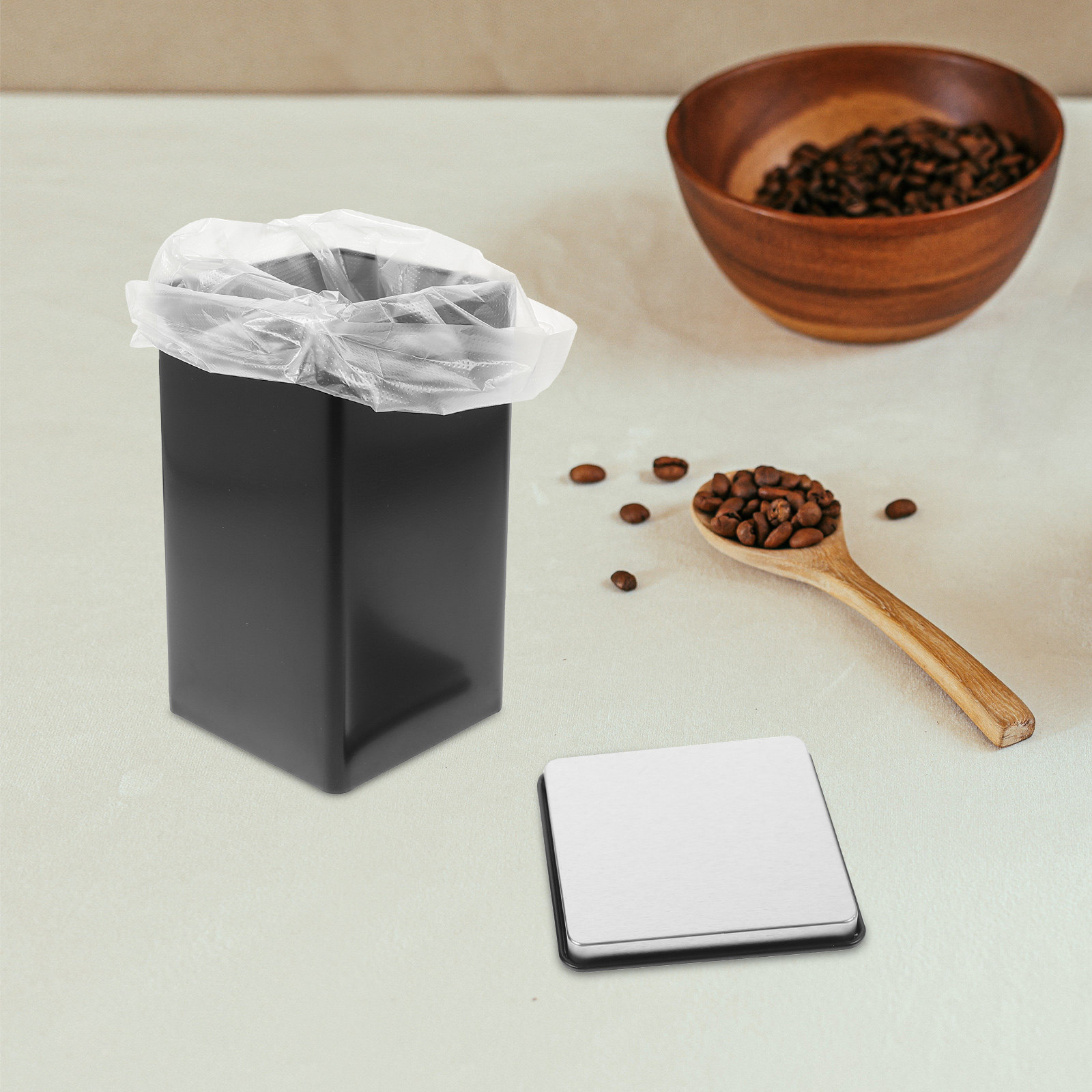 Coffee Tea Sugar - 4 шт. жестяных банок для хранения