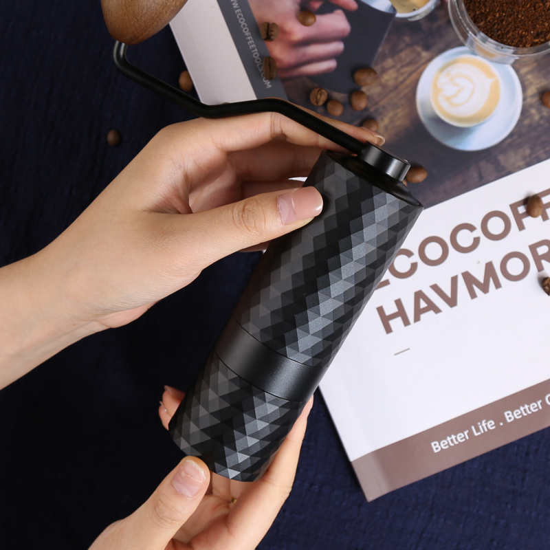 Burr Hand Grinder - Havmore CNC-резаная профессиональная регулируемая портативная ручная