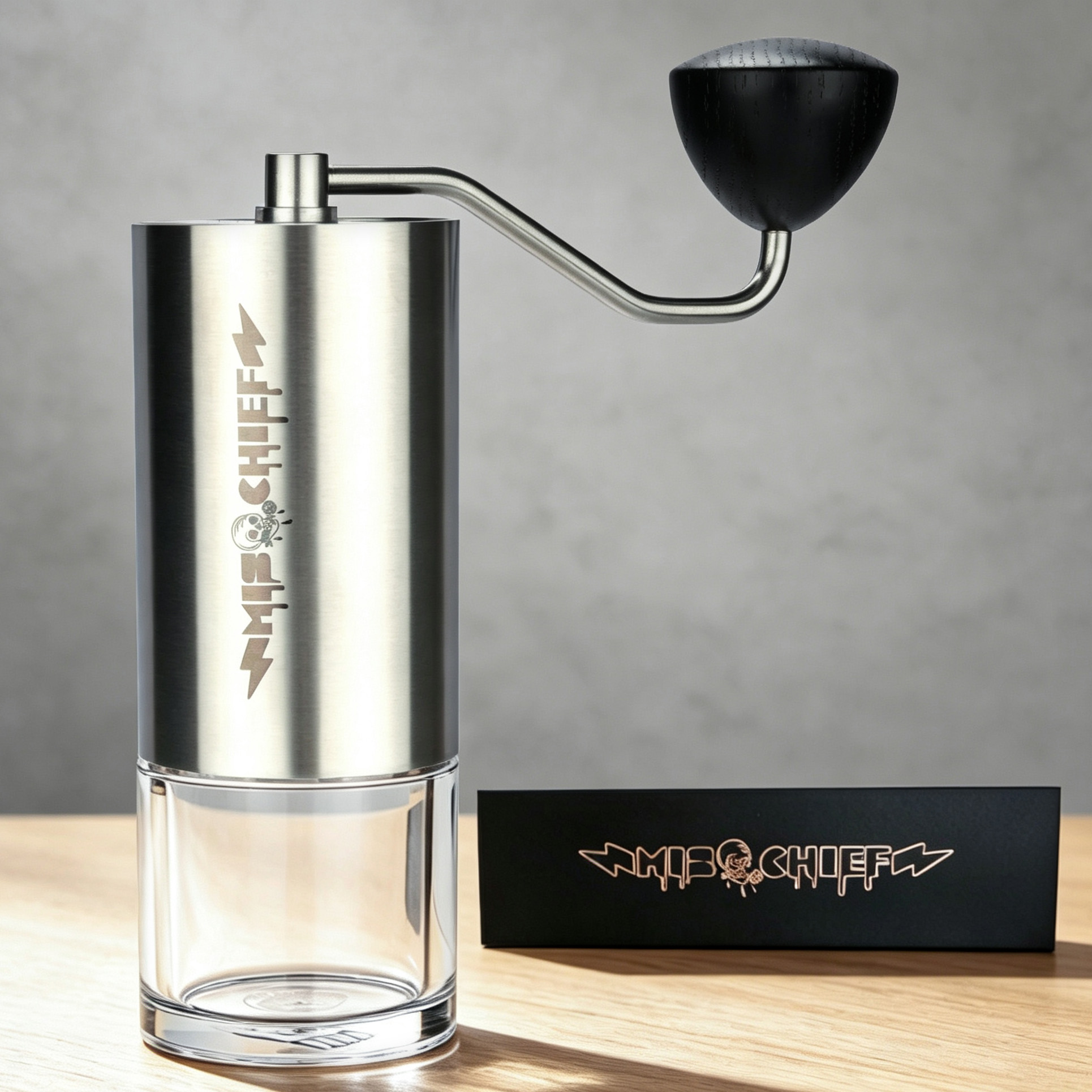 Ручная кофемолка MisChief M40  – обзор и цена Burr Hand Grinder