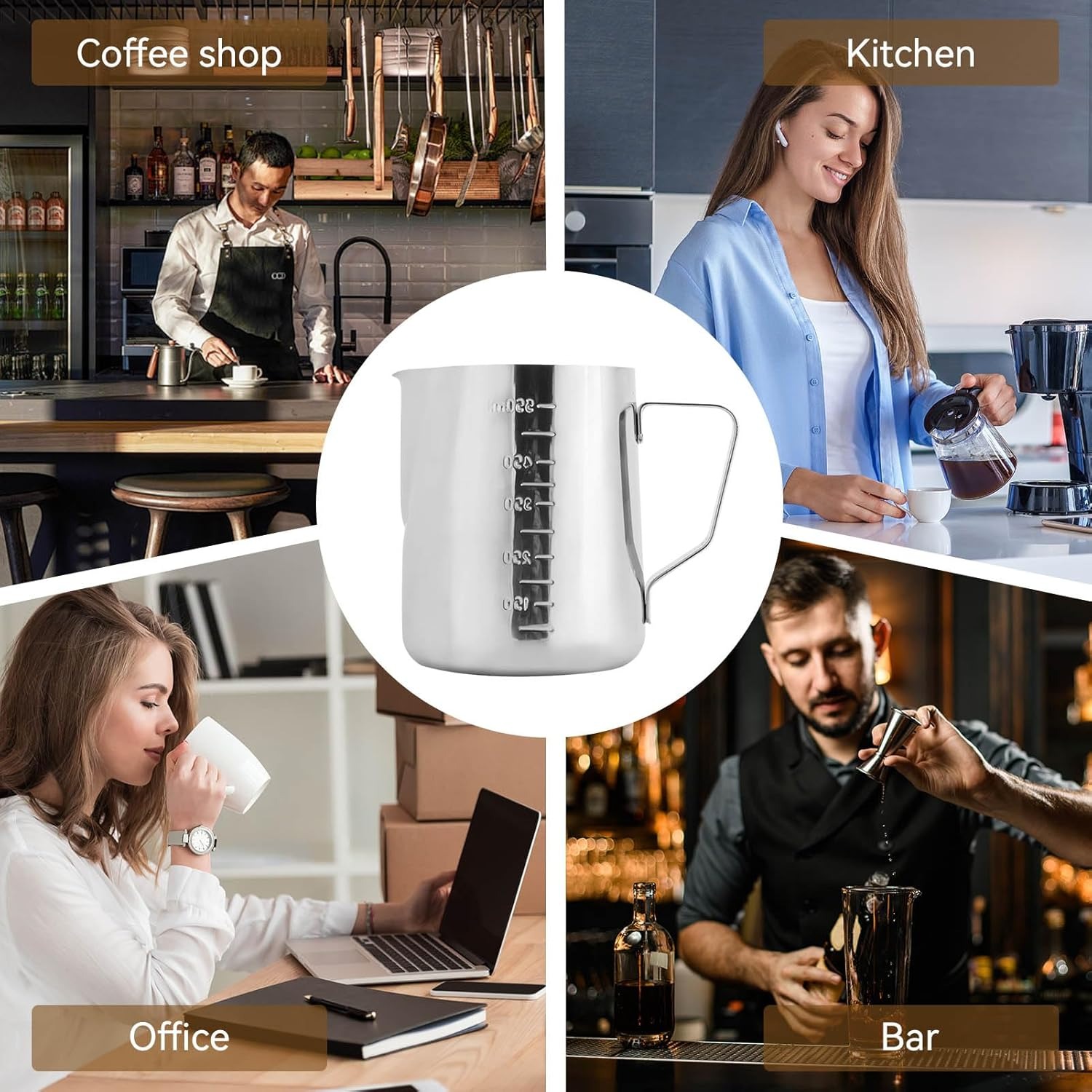 Кувшин для вспенивания молока  – обзор и цена Barista Milk Jug
